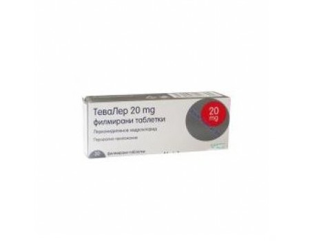 TEVALER 20 mg. 30 tablets
