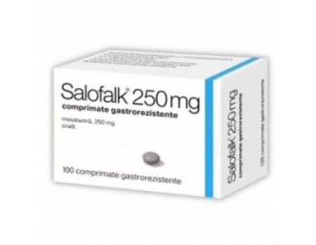 SALOFALK 250 mg. 100 tablets