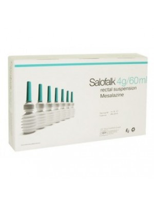 SALOFALK rectal suspension 4 g. / 60 ml.