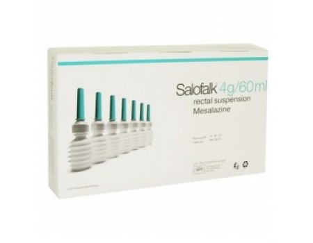 SALOFALK rectal suspension 4 g. / 60 ml.