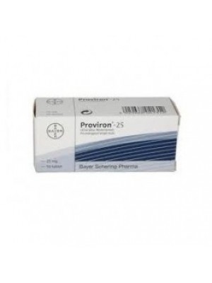 Proviron 25 mg. 20 tablets