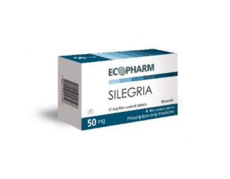 SILEGRIA 50 mg. 4 tablets