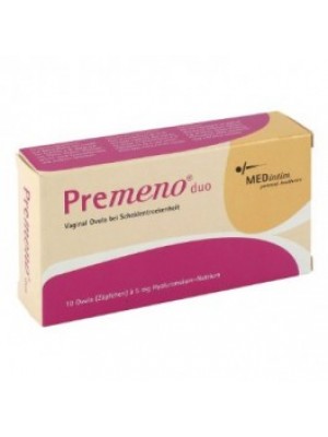 PREMENO DUO 10 vaginal ovules