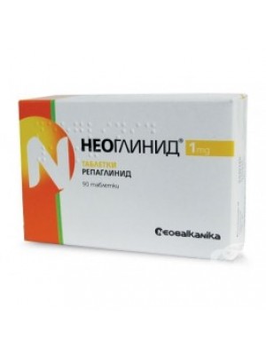 NEOGLINID table. 1 mg. 90 table
