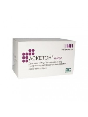 ASKETON 450 mg. / 50 mg. 64 tablets