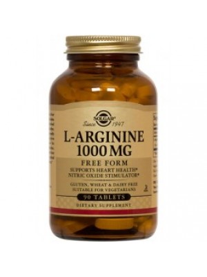 L-Arginine 1000 mg. 90 tablets