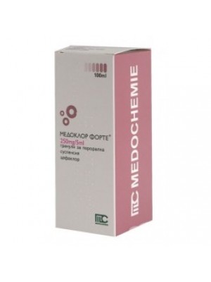 MEDOCLOR 250 mg. / 5 ml. 100 ml.
