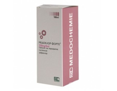 MEDOCLOR 250 mg. / 5 ml. 100 ml.