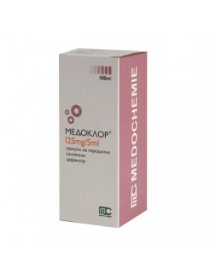 MEDOCLOR 125 mg. / 5 ml. 100 ml.