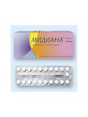 MEDIANA 3 mg. / 0.3 mg. 21 tablets