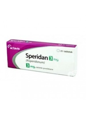 SPERIDAN 3 mg. 30 tablets