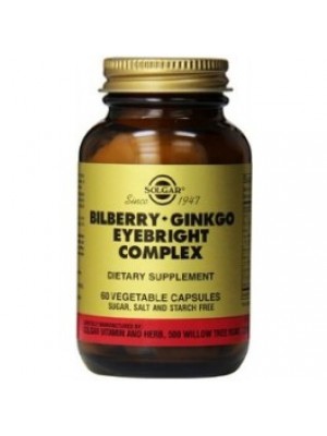 BILBERRY GINKGO EYEBRIGHT COMPLEX 60 capsules