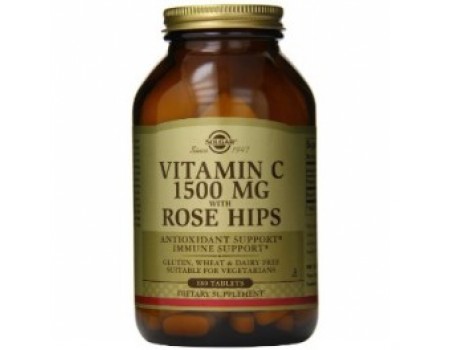 Vitamin C with Rose Hips 1500 mg. 90 tablets