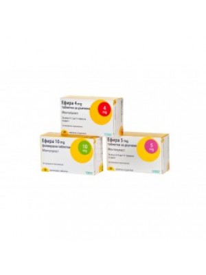 EPHYRA 5 mg. 28 tablets