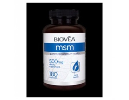 MSM 500 mg. 180 capsules