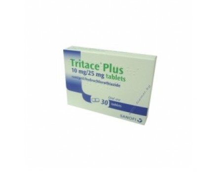 Tritace Plus 10 mg. / 25 mg. 30 tablets