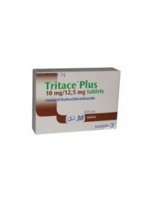 Tritace Plus 10 mg. /12.5 mg. 30 tablets