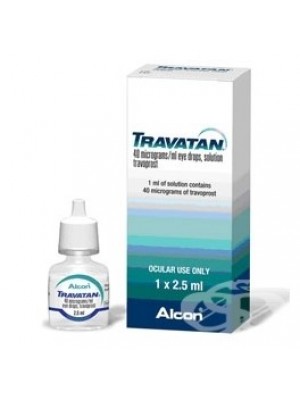 TRAVATAN Kolir 2.5 ml