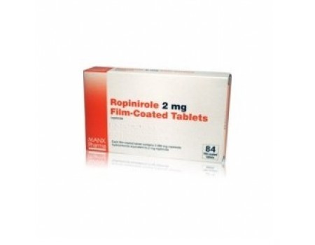 Ropinirole 2 mg. 21 tablets
