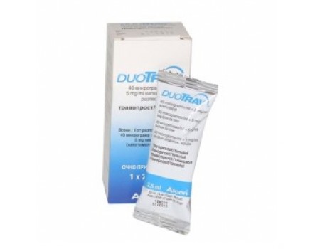 DUOTRAV drops 2.5 ml