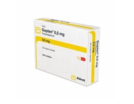 GOPTEN 0.5 mg. 20 capsules