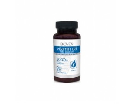 VITAMIN D3 2000 IU. 90 tablets