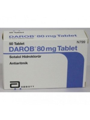 DAROB 80 mg. 20 tablets