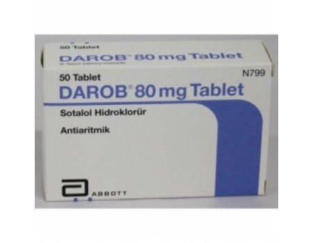 DAROB 80 mg. 20 tablets
