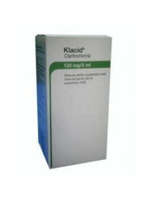 Klacid 125 mg. / 5 ml. 60 ml.