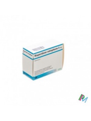 Risperidone 3 mg. 20 tablets