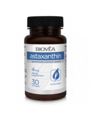 Astaxanthin 4 mg. 30 capsules
