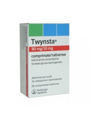 Twynsta 80 mg. / 10 mg. 28 tablets
