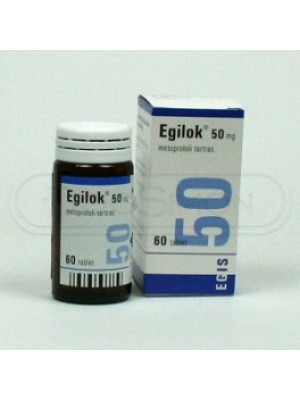EGILOK 50 mg. 60 tablets
