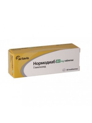 NORMODIAB 80 mg. 60 tablets