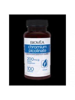 Chromium Picolinate 200 mcg. 100 capsules