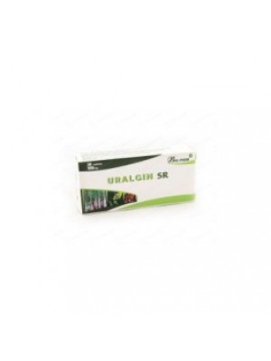 URALGIN SR 500 mg. 30 tablets