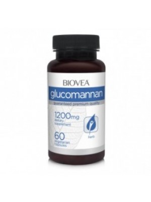 GLUCOMANNAN 1200 mg. 60 capsules