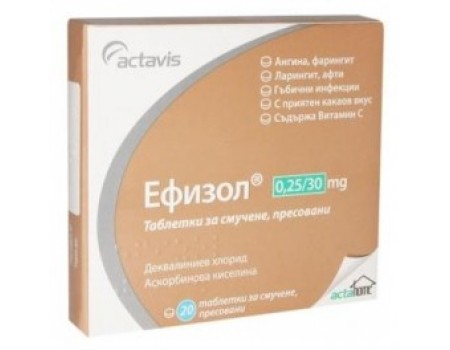 EFISOL 250mg. 20 tablets