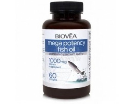 Mega Potency Fish Oil 1000mg. 60 capsules