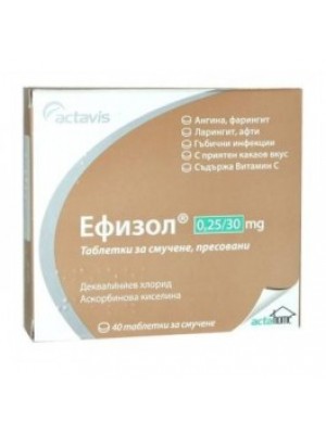 Efisol 250 mg. 40 tablets