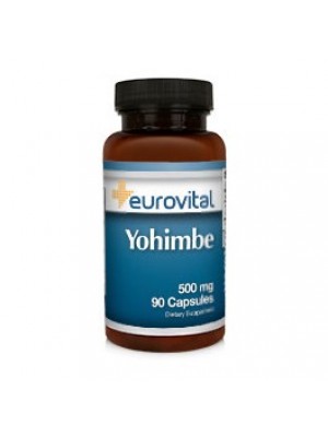 EVROVITAL Yohimbe 500 mg. 90 capsules