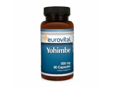 EVROVITAL Yohimbe 500 mg. 90 capsules