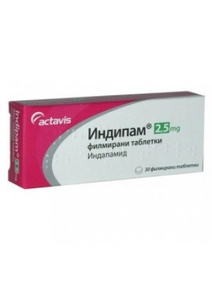 INDIPAM 2.5 mg. 30 tablets