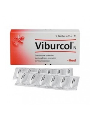VIBURCOL N 12 suppositories