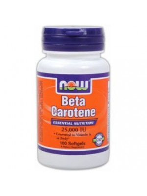 Beta Carotene 25,000 IU 100 capsules