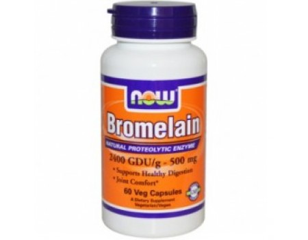 Bromelain 500 mg. 60 tablets