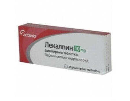 LEKALPIN 10 mg. 30 tablets