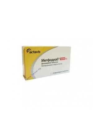 METFODIAB 1000 mg. 60 tablets