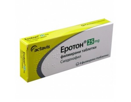 EROTON table. 25 mg. 4 table