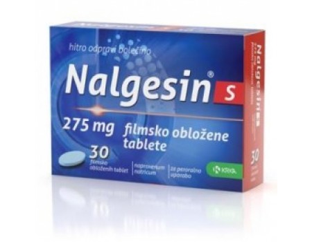 Nalgesin 275 mg. 10 tablets
